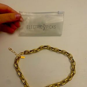 Electric picks chain necklaces
